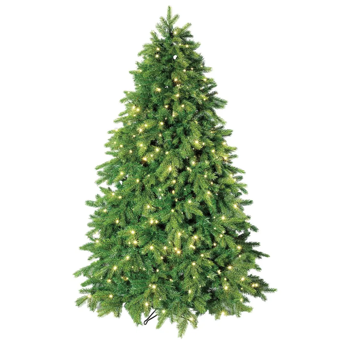 Árbol De Navidad Artificial Nordmann Abeto Con LED 180 Cm