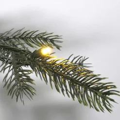Árbol De Navidad Artificial Nordmann Abeto Con LED 210 Cm