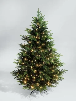 Árbol De Navidad Artificial Moldeado Por Inyección Pícea De Noruega Con LED 180 Cm