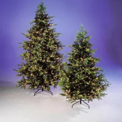 Árbol De Navidad Artificial Moldeado Por Inyección Pícea De Noruega Con LED 180 Cm