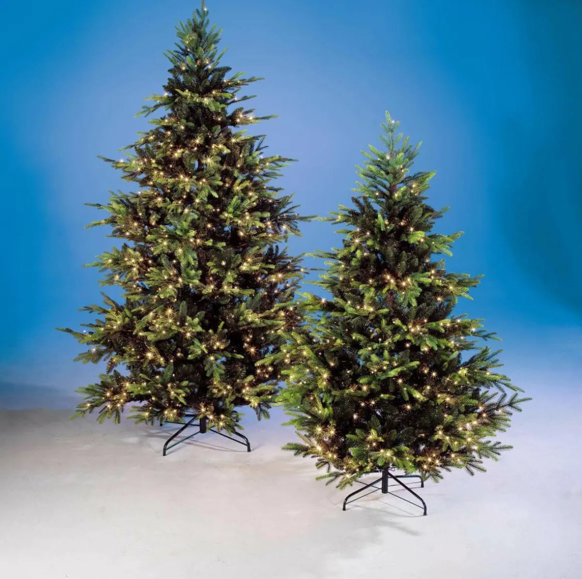 Árbol De Navidad Artificial Moldeado Por Inyección Pícea De Noruega Con LED 180 Cm