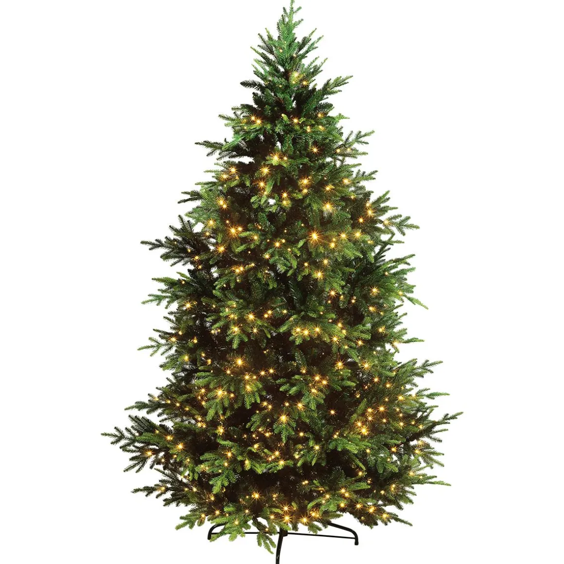 Árbol De Navidad Artificial Moldeado Por Inyección Pícea De Noruega Con LED 240 Cm