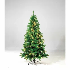Árbol De Navidad Artificial Estrecho Con LED 180 Cm