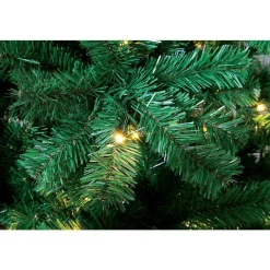 Árbol De Navidad Artificial Estrecho Con LED 240 Cm