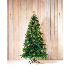 Árbol De Navidad Artificial Estrecho Con LED 240 Cm