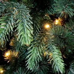 Árbol De Navidad Artificial Abeto Noble Con LED 210 Cm