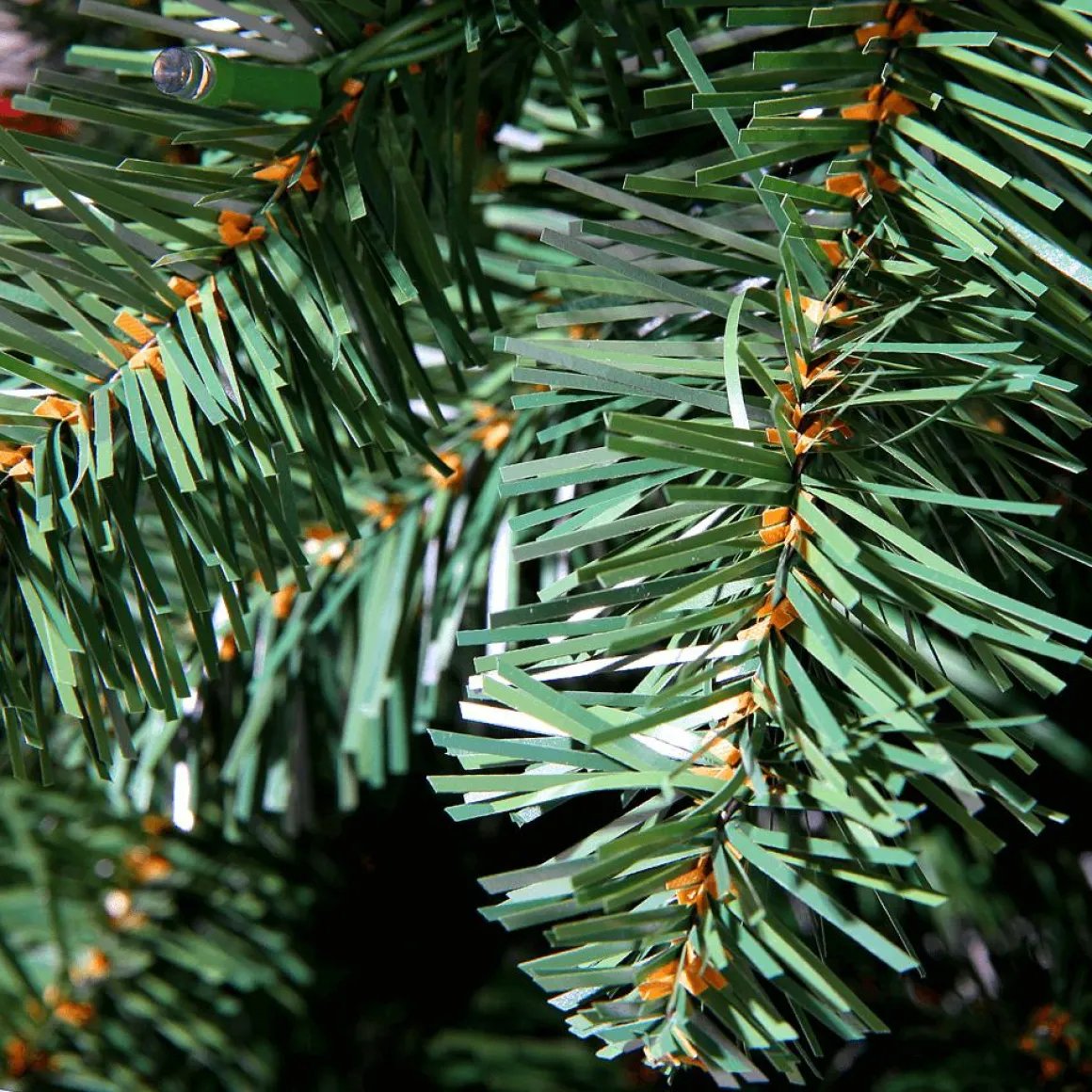 Árbol De Navidad Artificial Abeto Plateado Con LED 240 Cm