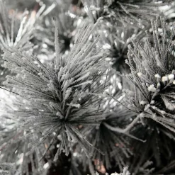 Árbol De Navidad Artificial Colgante Pino Con Agujas Escarchadas Y LED 300 Cm