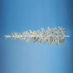 Árbol De Navidad Artificial Colgante Cedro Con Agujas Escarchadas Y LED 300 Cm