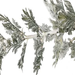Árbol De Navidad Artificial Colgante Cedro Con Agujas Escarchadas 400 Cm