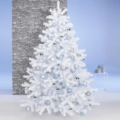 Árbol De Navidad Artificial De Luvi Blanco, B1