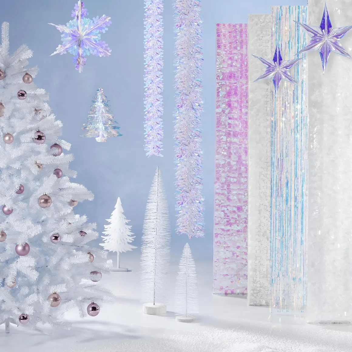 Árbol De Navidad Artificial De Luvi Blanco, B1
