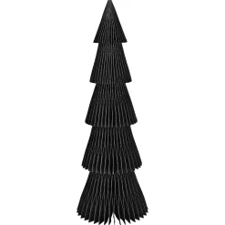 Árbol De Navidad De Papel, 60 Cm, Negro