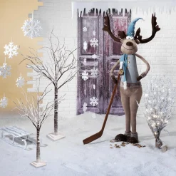 Árbol Decorativo Nevado 210 Cm