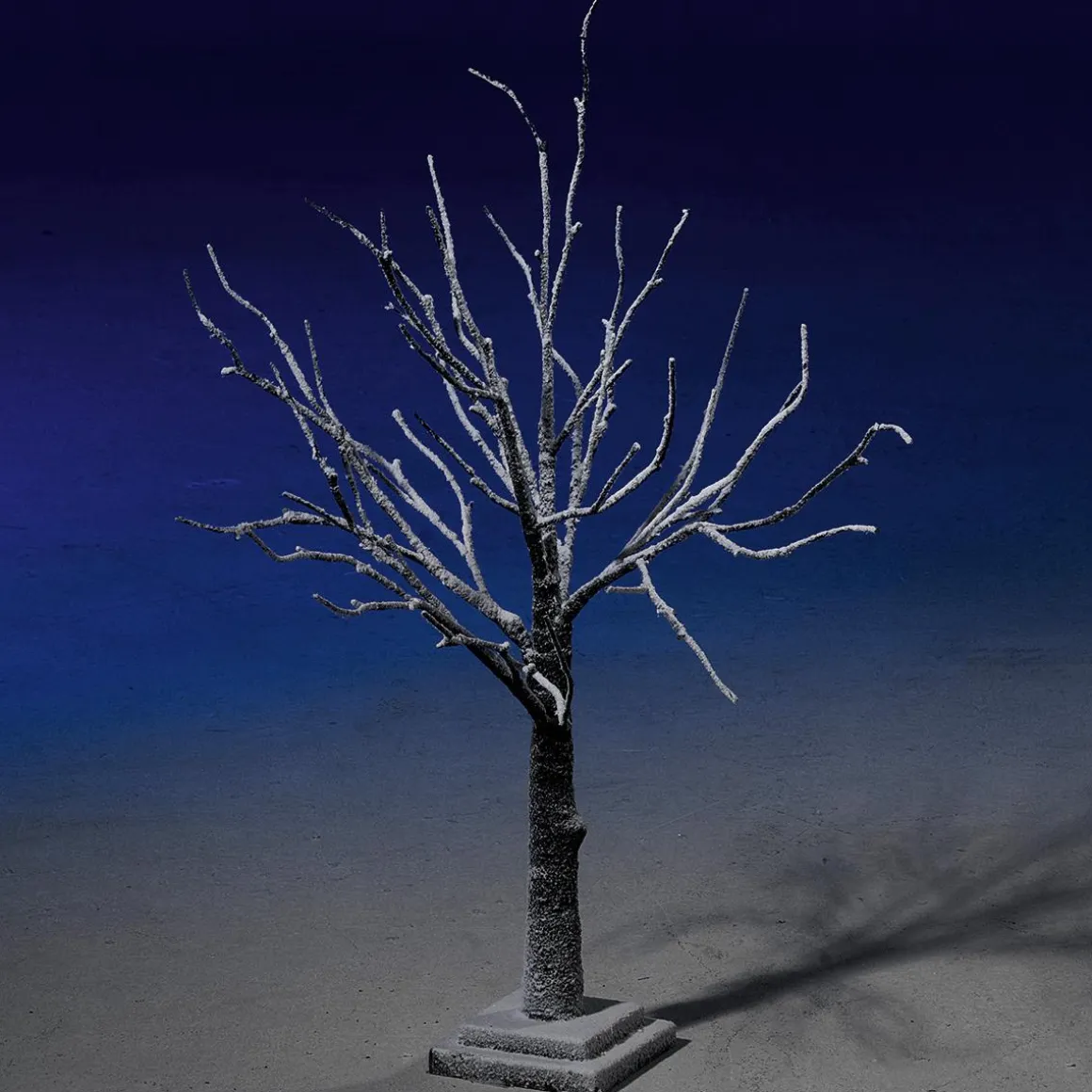 Árbol Decorativo Nevado Altura 70 Cm