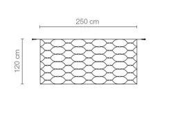Red De Luces LED Para Uso Profesional Sistema IP20, 200 LED, 250 X 120 Cm, Sin Cable
