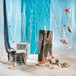 Red De Pesca Marítima Con Animales Marinos