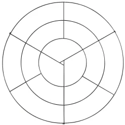 Rejilla Para El Techo Anular Negra Ø 100 Cm