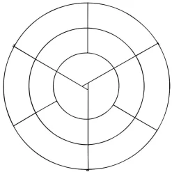 Rejilla Para El Techo Anular Negra Ø 100 Cm