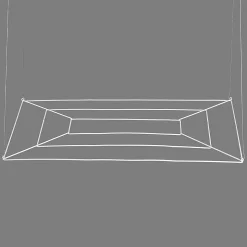 Rejilla Para Techo Rectangular Blanca 120 X 80 Cm