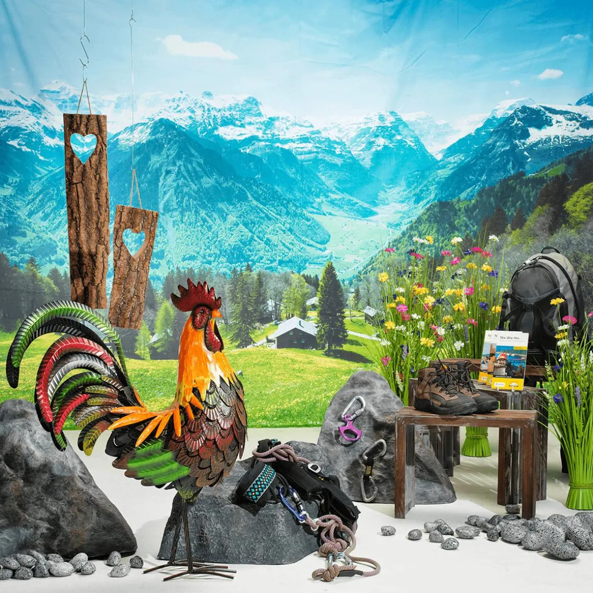 Rocas Decorativas Resistentes A La Intemperie, 65 X 76 Cm