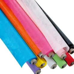 Rollo De Material Textil Blanco, Anchura 73 Cm