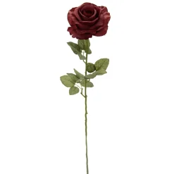 Rosa Artificial De Terciopelo Preciosa, 68 Cm