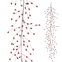Rosa Mosqueta Artificial 150 Cm Rojo