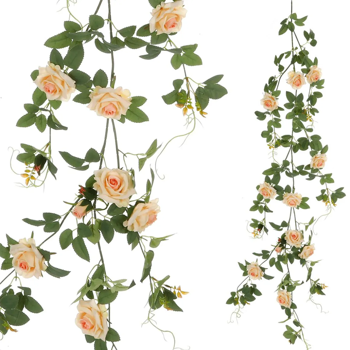Rosal Artificial Albaricoque, 125 Cm
