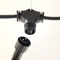 Sistema Profesional De Cortina De Luz LED IP67, 900 Cm Sin Cable De Alimentación, Negro