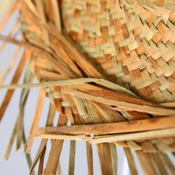Sombrero De Paja Decorativo, Natural, Ø 40 Cm