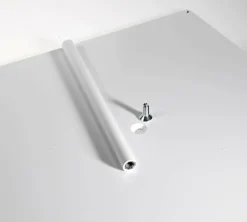 Soporte De Metal Altura 25 Cm Blanco