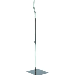 Soporte De Metal Plateado Para El Torso Y La Espalda
