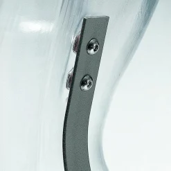 Soporte De Metal Plateado Para El Torso Y La Espalda