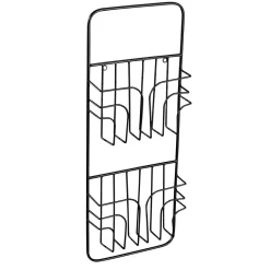 Soporte De Pared Para Folletos, 2 Compartimentos, Longitud 73 Cm