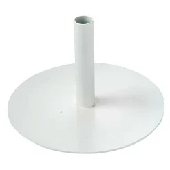Soporte Metálico 1 Recipiente, 15 Cm De Altura, Blanco