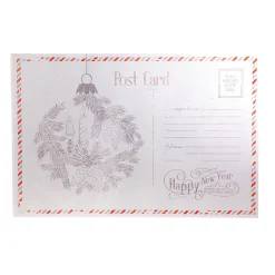 Tablero Decorativo "Postal De Navidad" 40 X 60 Cm