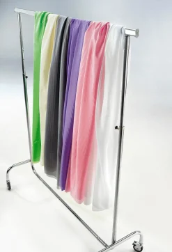 Tafetán De Seda Gris Arena, Anchura: 150 Cm