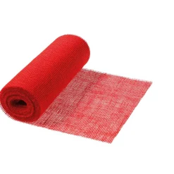 Tapete De Mesa De Arpillera Rojo, Anchura 30 Cm, 10 M