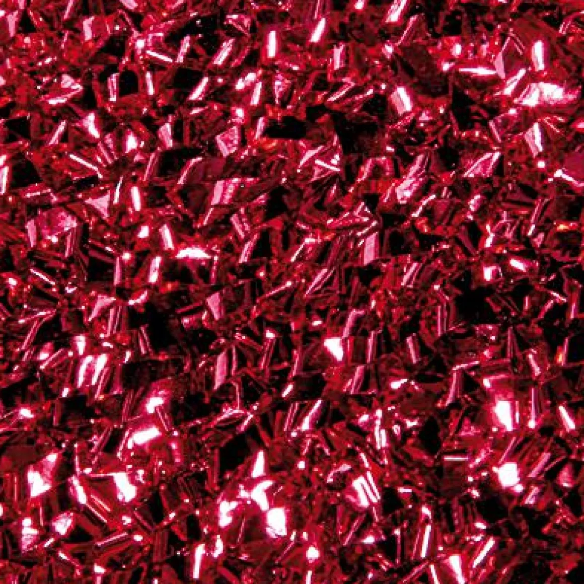 Tejido De Lurex "Glitter Rojo, Anchura: 112 Cm