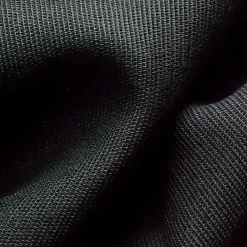 Tejido De Viscosa Costilla Negra, 120 Cm De Ancho