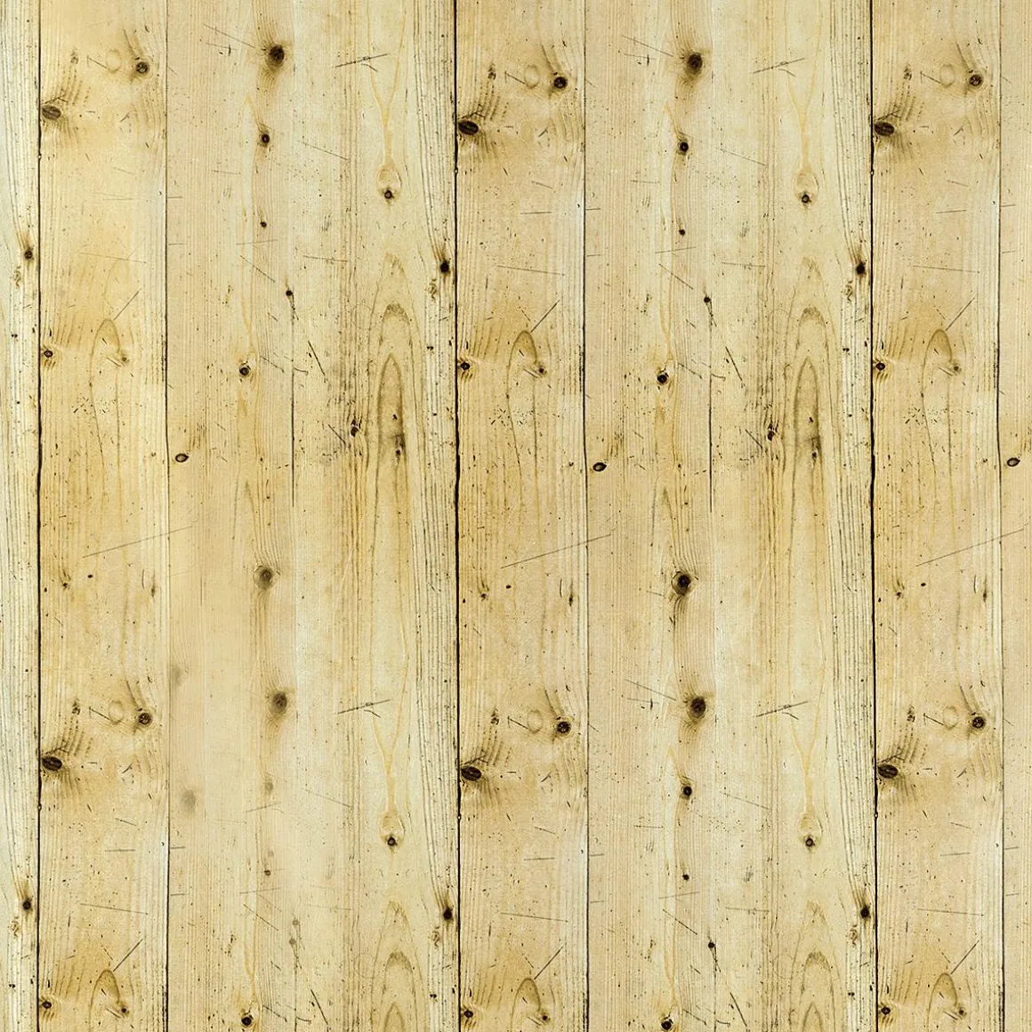 Tejido Decorativo "Listones De Madera", Anchura: 150 Cm