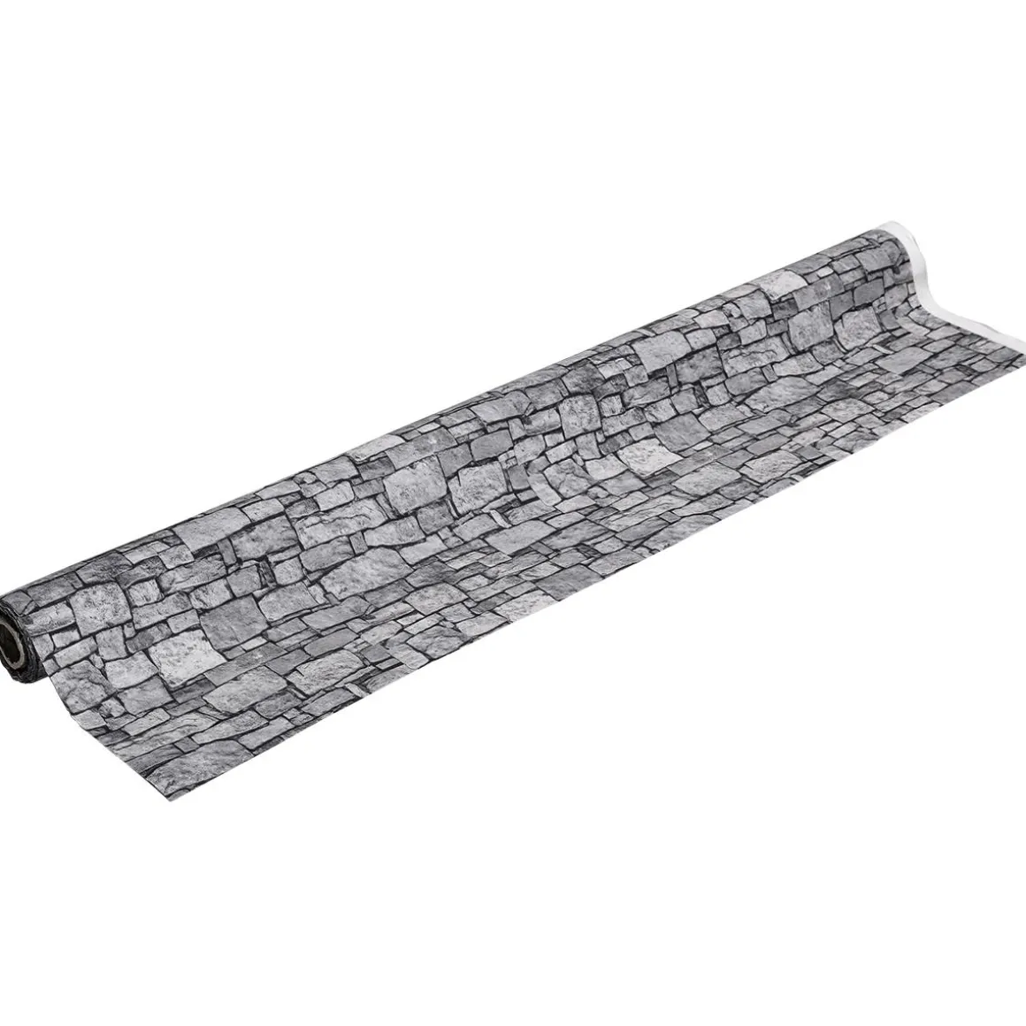 Tejido Decorativo "Muro De Piedras", Anchura: 140 Cm