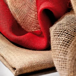 Tela De Arpillera Roja, Anchura: 160 Cm