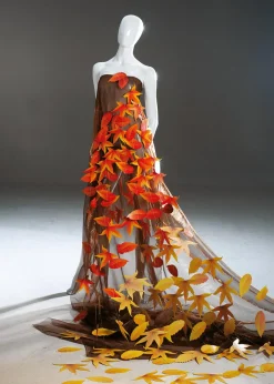 Tela De Chifón, Color Nugat, 145 Cm