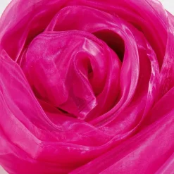 Tela De Chifón, Fucsia, 145 Cm