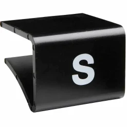 Tope De Estantería Negro Talla S