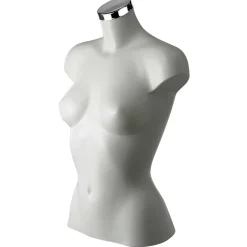 Torso De Plástico Lady 62 Cm, Blanco