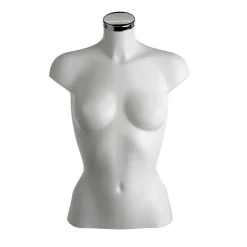 Torso De Plástico Lady 62 Cm, Blanco