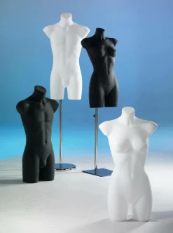 Torso De Plástico Lady 81 Cm, Blanco